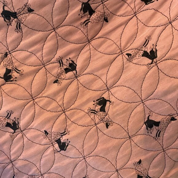 Authentic 1950s Quilted Poodle Skirt - Picture 7 of 16